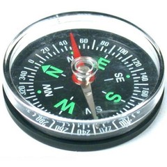 6 Compasses 1 9/16″ for Camping & Hiking