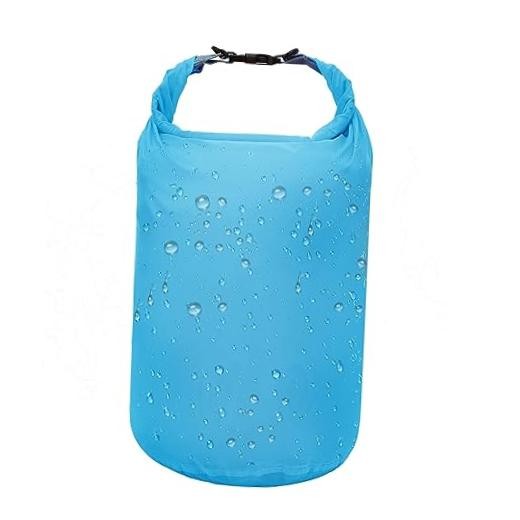 Waterproof Dry Bag/10L/20L/40L/70L Dry Storage Bag for Kayaking, Gym, 5L Blue