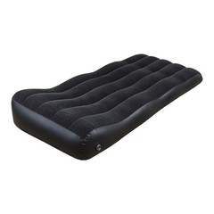 Amphibious Inflatable Lounge Chair Plush Outdoor Single Sofa 175x74x29cm