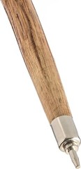 Wooden Walking Stick Hiking Trekking Wood Cane Poles Hand Staff Carved Wolf 55″