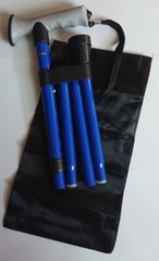 Portable Folding Cane Walking Stick Foldable, 83-93cm Walking Stick Trekking Walking Stick