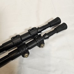 Set of Trekking Hiking Poles Sierra Mountain Gear Series 7 Without Basket Bottom