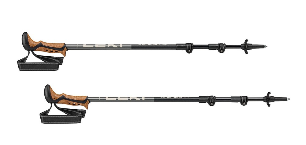 Leki Khumbu Lite Trekking Poles Hiking Poles Art. 65621531S – Vario 100 – 135 cm