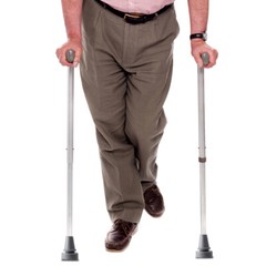 Non-slip Rubber Pad Trekking Poles for Seniors Walking Stick Tips