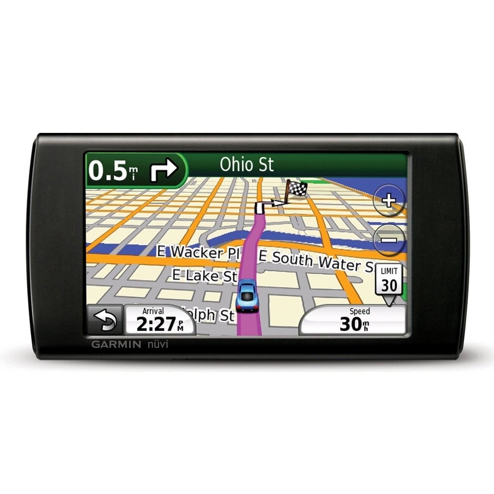 Garmin Nuvi 295W, NA 3.5-Inch Widescreen Wi-Fi Portable GPS Navigator Brown Box