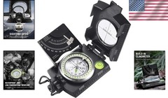Multifunctional Night-Vision Compass with Inclinometer for Outdoor Adventures