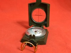COMPASS INCLINOMETER HIKING ADVENTURE SPORT NAVIGATION MARINE ARMY ETC #2
