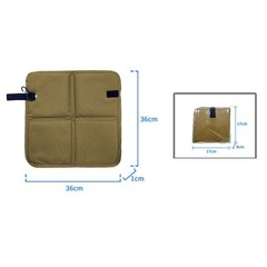 Portable Camping Mat 36x36x1cm Foldable Seat Cushion for Picnic Hiking Fishing