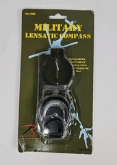 Green Military Style Lensatic Marching Compass Item #406 Rothco