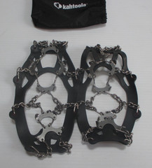 Kahtoola Microspikes Footwear Traction Snow Ice Trail Hiking Crampons Size M