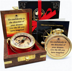 The Dream Chaser Compass – Go Confidently -2026 Unique Graduation Gifts for Him,