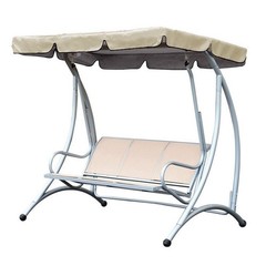 For Swing Roof Cover for 3 Person Garden For Swing Replacement 142x120x18cm