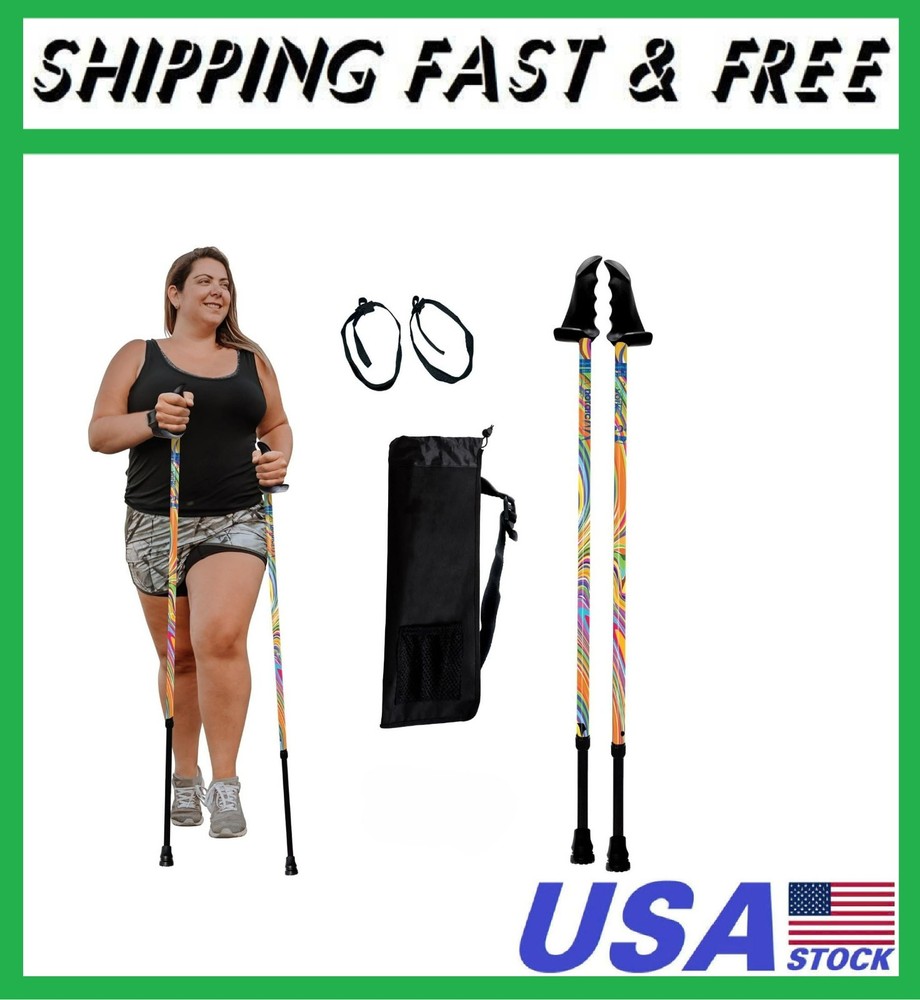 Big and Tall Motivator Walking Poles for Balance and Rehab – 2 Pieces – Strong