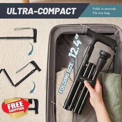 GPTCAMP G2 Walking Stick Black