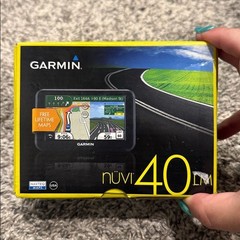 Garmin Nuvi 40LM GPS Navigator – Black and Silver device car directions