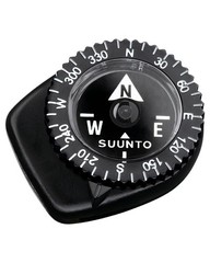 SUUNTO Clipper Compass, Micro Compass Attaches to Strap, Clipper, Black