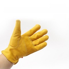 Leather Gloves for Campfire Cooking Flame Resistance and Ergonomic Grip