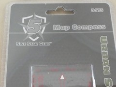 5ive Star Gear Map Compass 5175 Urban Survival Gear NOS Camping Hiking Hunting