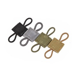 10Pcs Tactical Molle System Backpack Attachment PTT Antenna Binding Buckle