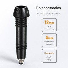 Walking Pole Tip Carbon Steel Pole Tip For Hiking For Trekking 8cm Length