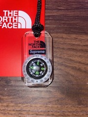 The North Face x Supreme Plastic Compass Pendant on Cord/Lanyard Clear/Black
