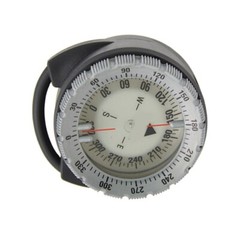 Glowing Navigations Pipe Clamp Watertight Compasses for Water Sport Swimming