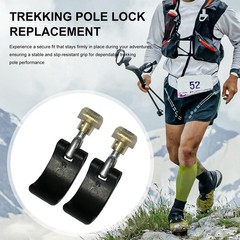 Trekking Pole Lock Replacement Walking Pole Lock Handle Climbing Stick Carefully
