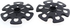 2Pcs Universal Rubber Snow Baskets for Trekking & Ski Poles