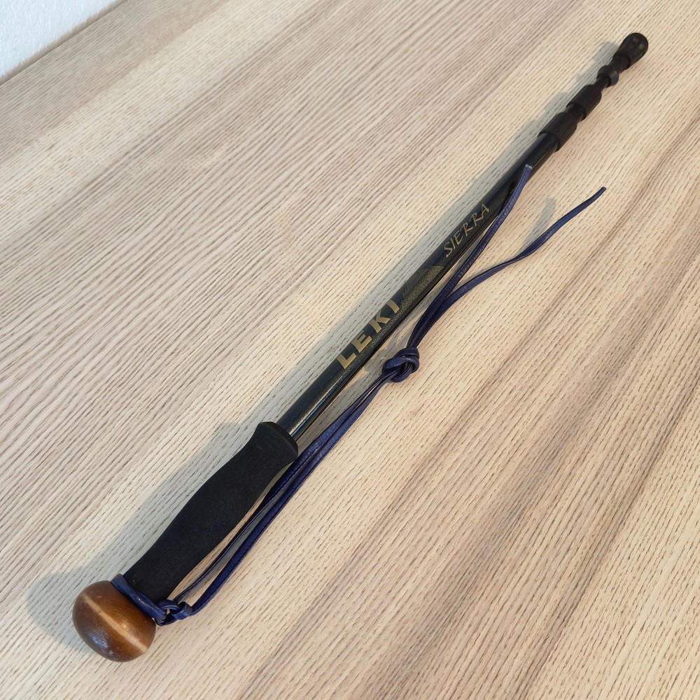 Leki Sierra Telescopic Trekking Pole Camera Monopod 110-145cm Wrist Strap Travel