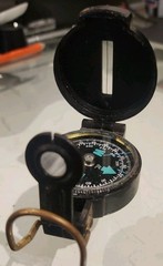 Lensatic ~ Engineer Compass, Military Style Hiking/Camping/ Orientating