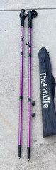 Set of The-Fitlife Antishock duralumin Trekking Poles 90-130CM W/Bag .. 10O