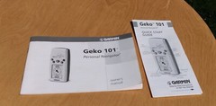 Garmin Geko 101 GPS MANUAL & QUICK START GUIDE (ORIGINAL) SHIPS FREE