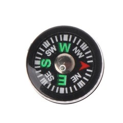 20Pcs Mini Practical Pocket Filled Plastic Miniature Compass Lightweight Hiking