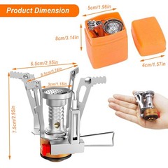 Gas Cooker 3000W Folding Camping Kitchen, Gas Burner, Hiking, Trekking, Picnic…