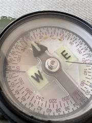 Cammenga Official US Military Tritium Lensatic Compass and Drab Green Case