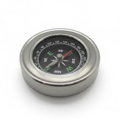 Gadgetime USA Mini Compass 2.4” x 2.4”, Portable Directional Compass for
