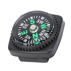 25Pcs/Pack Black Survival Bracelet Compass Umbrella Rope Accessories Outdoor