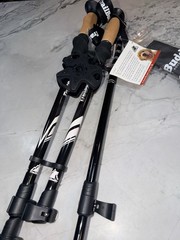 TrailBuddy Trekking Poles NWT Hiking Walking Sticks Grip Black accessories