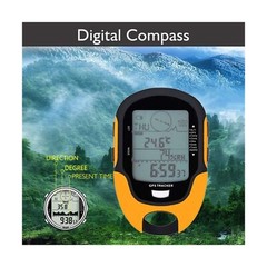 Ayayu Multifunction Digital Altimeter, Waterproof Handheld GPS Navigator Trac…