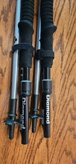 Black Diamond Distance Z 110cm Aluminum Folding Trekking Poles – Pewter