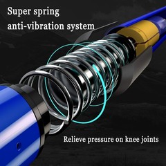 Lightweight Adjustable Shock Absorbing Trekking Poles, 2-pc Pack