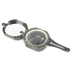 Pocket Transit Army Geology Compass for Outdoor Hiking Camping Survival Marching