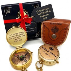 God’s Path Compass – Communion & Confirmation Gift for Teenage Boys | Baptism…