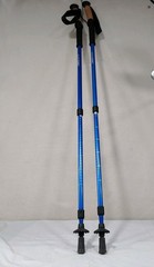 Northpak Outdoor Adjustable Trekking Poles Cork Grip Basket Rubber Carbide Tip
