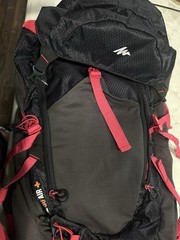 decathlon quechua Pink/black Hiking Backpack, Forclaz 30 Air, No Wear