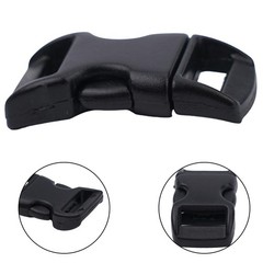 Plastic Buckle Plastic Buckle Practical Umbrella Rope Black Buckle-Paracord