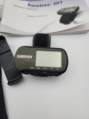 Garmin Foretrex 201 Wrist-Mounted GPS Water Resistant w/ Charger &Strap – Green