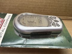 Coleman Digital Compass Stopwatch Thermometer Alarm Clock NEW