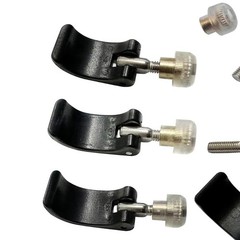 9 PCS Trekking Pole Clamp Replacement External Quick Flip Lock 3 Sizes Black