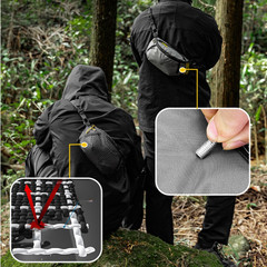 Sport Waist Bag Hiking Climbing Waterproof Ultralight 106g Large Capacity